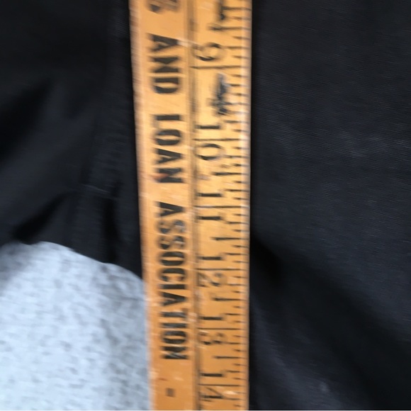 Madewell Jeans Women's Atlectic Slim Black Size 35/32 Straight Denim Pockets - Picture 6 of 12